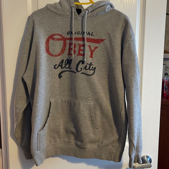 Obey Sweaters - Obey Hooded Sweatshirt
